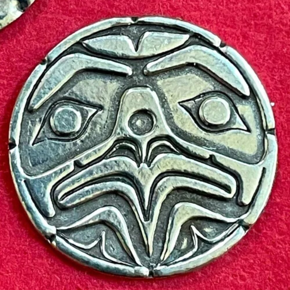 Pocket Spirit Coin Token Vision Eagle Front Face artwork by Darrel Amos Led Free